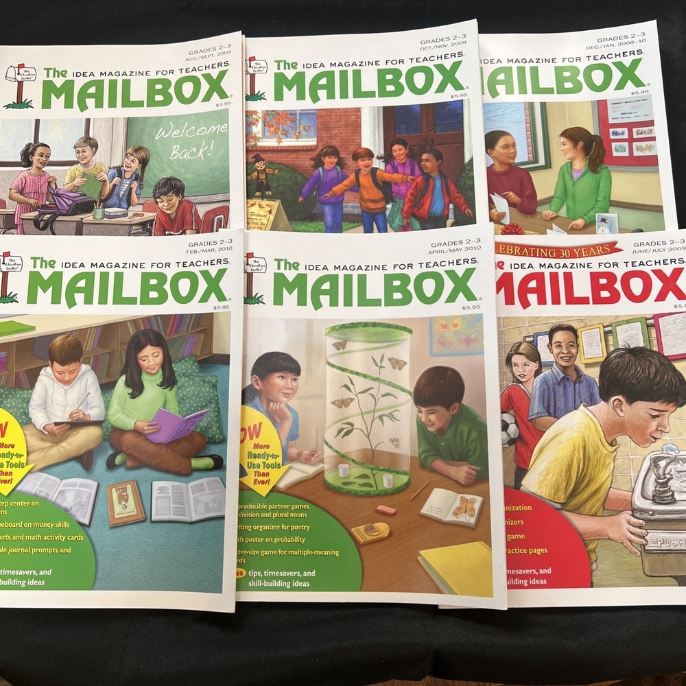 The Mailbox‎ Idea Magazine Back Issue  2009/2010 Teacher HomeSchool Grades 2/3